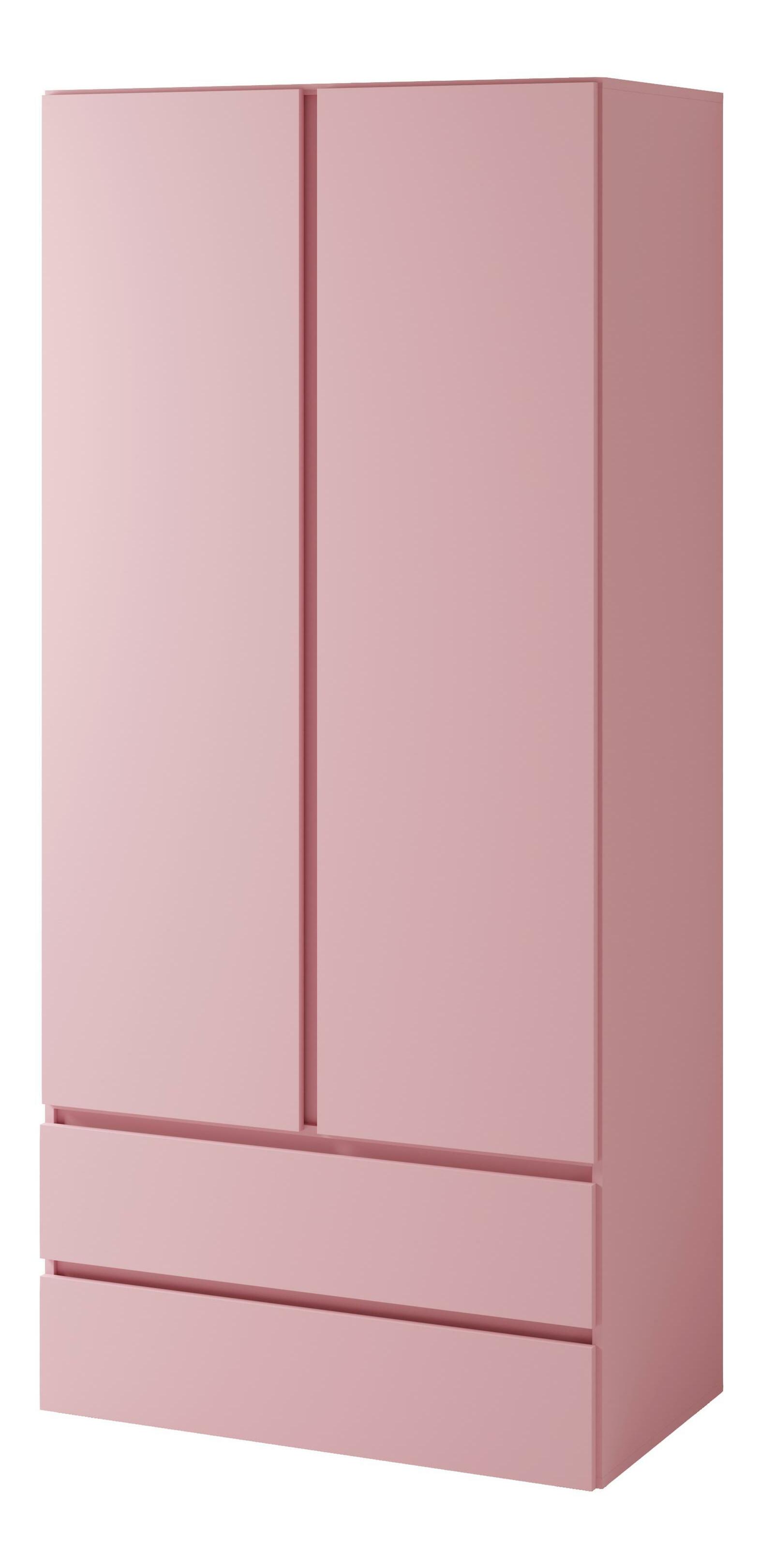 Šatní skříň Cortez C 2 (růžová)