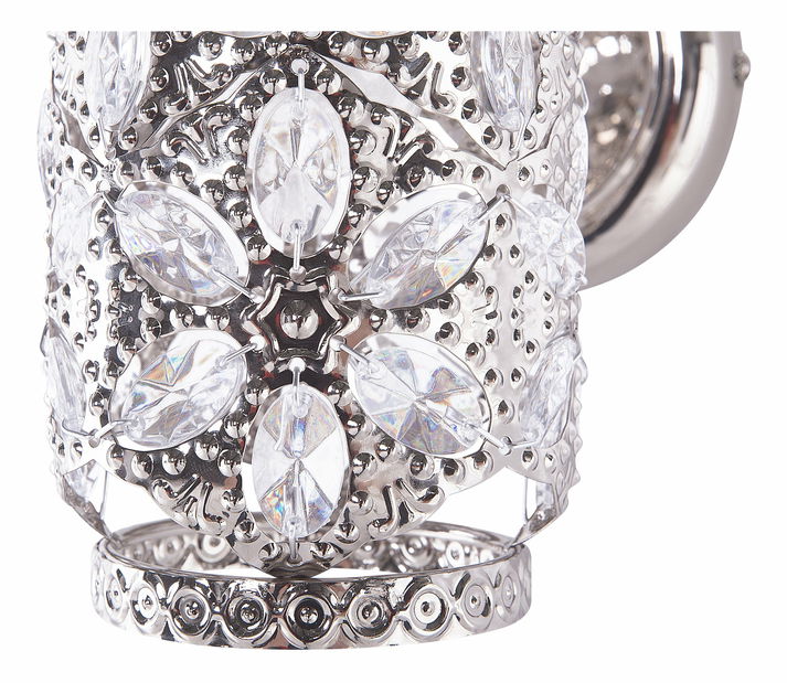 Nástěnná lampa Singa (stříbrná)