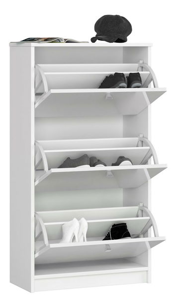 Botník Satori (bílá + bílý lesk)