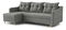 Rohová sedací souprava Lou (L) (šedá)