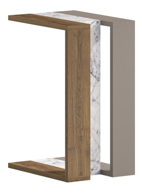  Příruční stolek Maduda (světlá mocha)