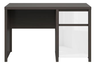 PC stolek BRW Kaspian BIU1D1S/120 (wenge + lesk bílý)