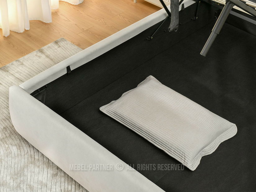 Manželská postel 160 cm Verdadera 160 (krémová)