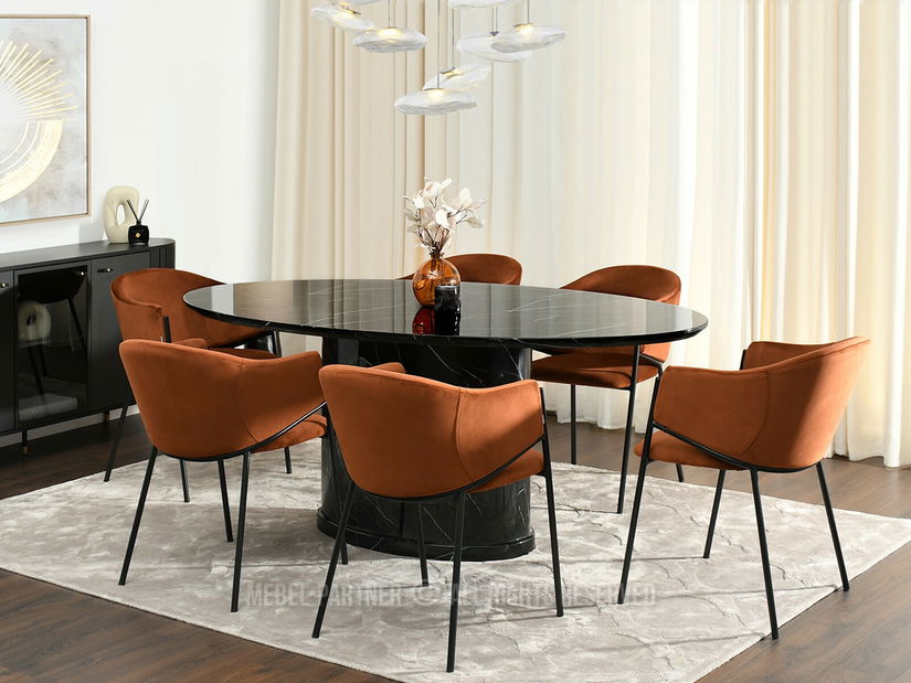 Jídelní židle Conquisto (černá)