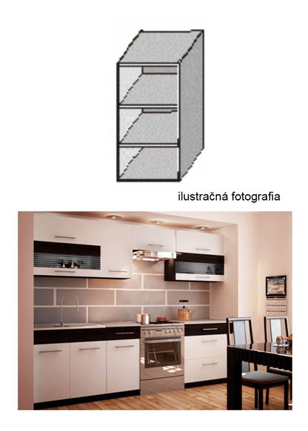 Horní kuchyňská skříňka GO-20 Igo