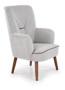 Křeslo Bisha (siva)