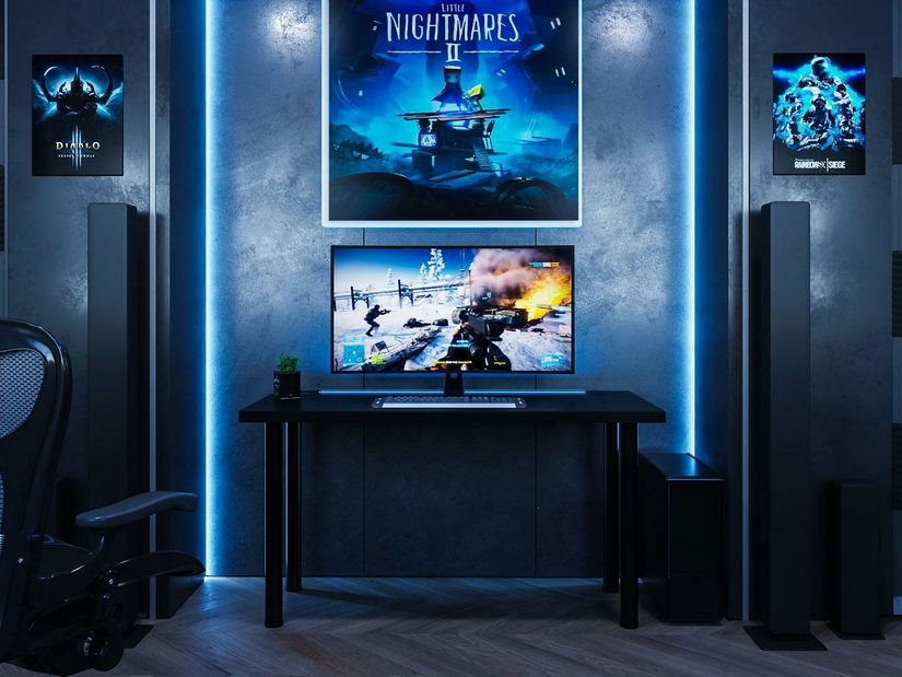 Psací stůl X2 (černá)