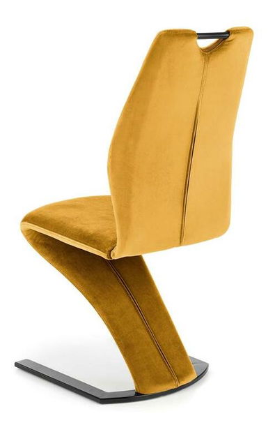 Jídelní židle Klamgan (hořčičná)