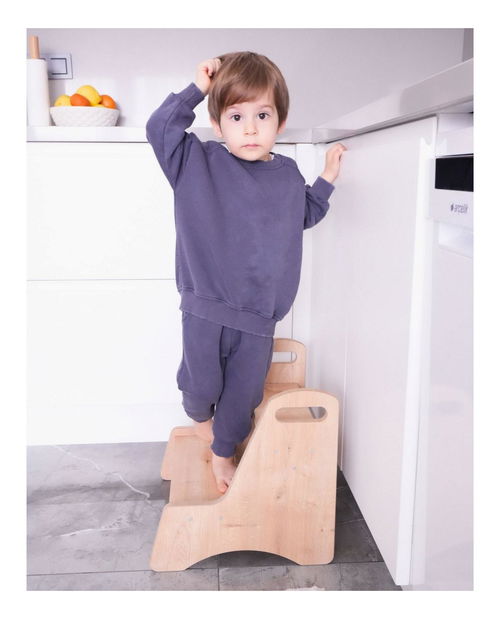 Dětský stupínek Steptinka 1 (přírodní)