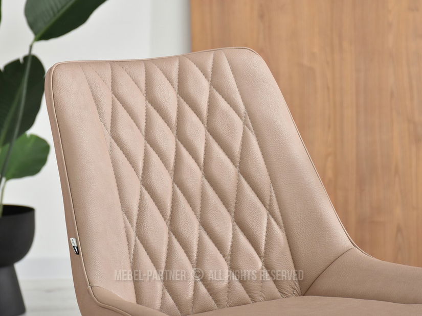 Židle Aron (béžová + zlatá)