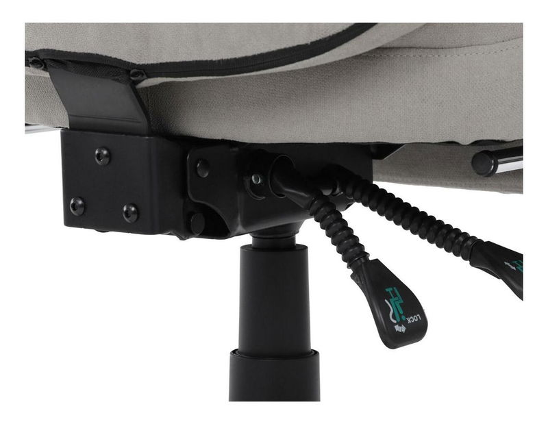 Kancelářské křeslo Kampala (světle šedá)