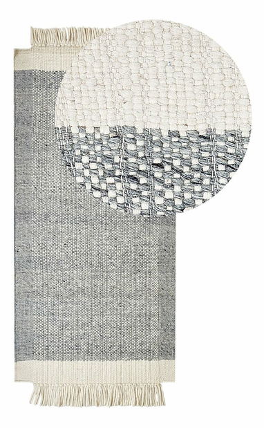 Koberec 80 x 150 cm Tatli (šedá)