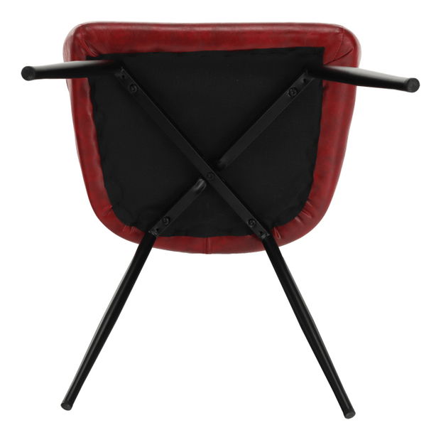 Jídelní křeslo Fleitea (bordová) *výprodej