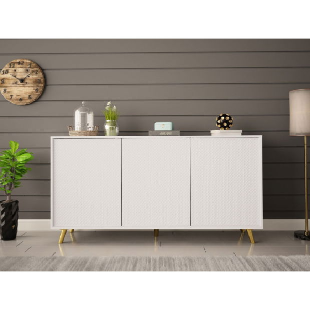 Komoda 160 Asporiz 03 (bílá) *výprodej