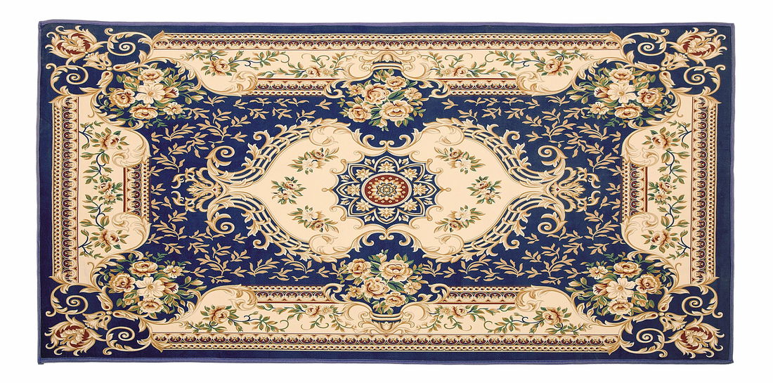 Koberec 150 cm Gazi (tmavě modrá)