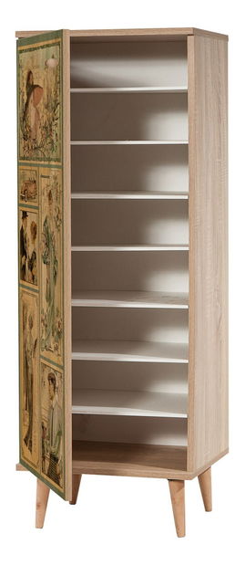 Předsíň Feliz 732 (dub sonoma + kamenná)