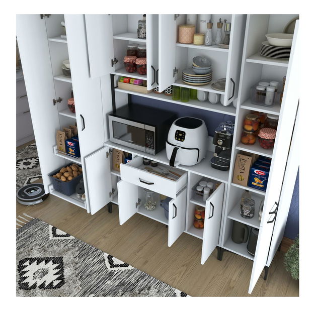 Set kuchyňských skříněk Bisaka 4 (bílá)