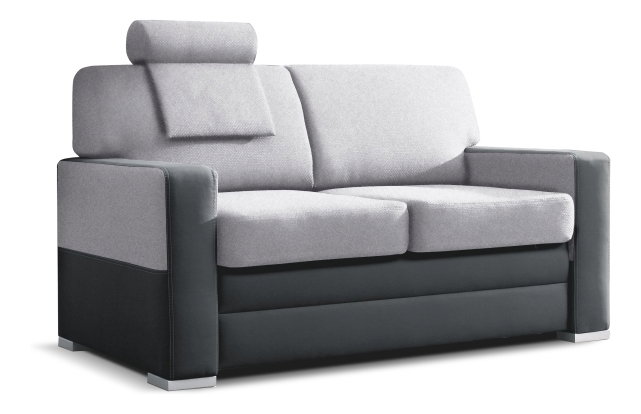 Pohovka dvoused Antura (světle šedá + tmavě šedá)