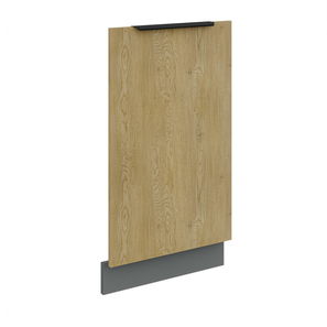 Dvířka na vestavnou myčku nádobí Carminia ZM 713x446 (dub cremona + antracit)