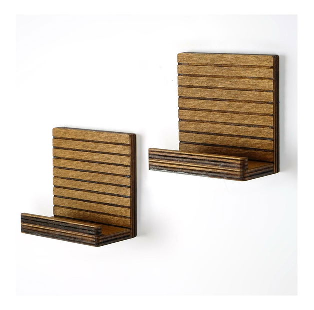 Set 2ks. polic Baboma 28 (ořech)