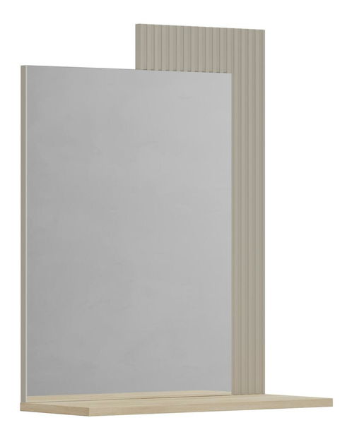 Zrcadlo Demandaron 2 (taupe + dub silverjack)