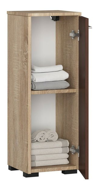 Koupelnová skříňka Farid TYP1 (dub sonoma + wenge)