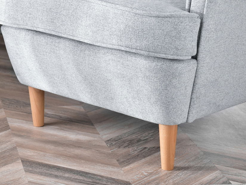 Křeslo ušák Margis (šedá)