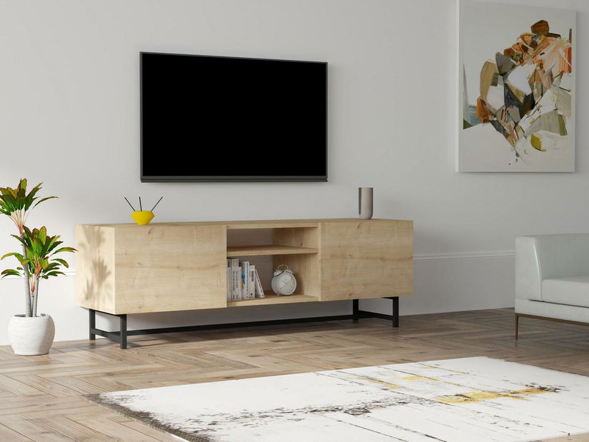 TV stolek/skříňka Mupule (dub safírový)