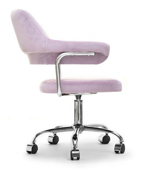 Židle Merylyn (šeřík + chromová)