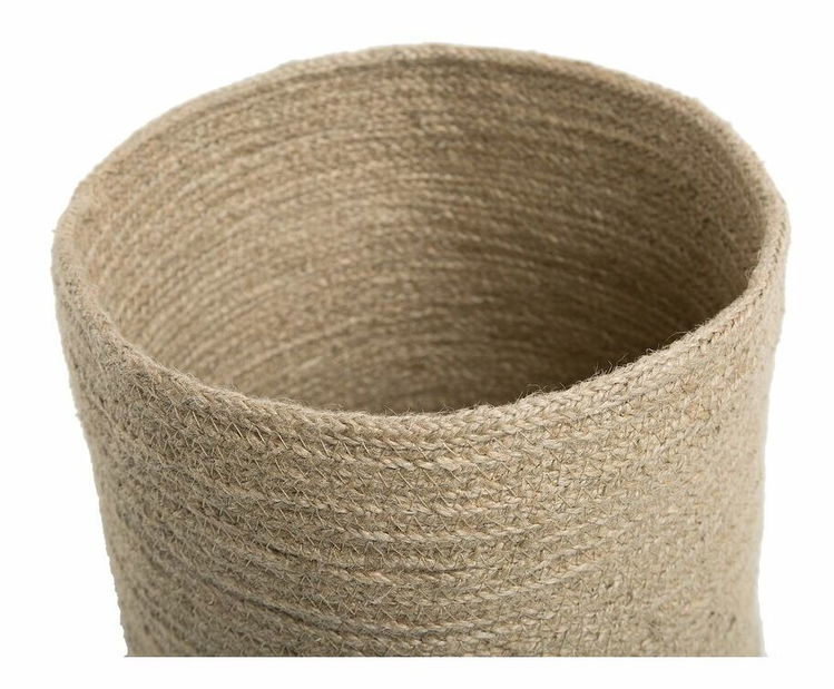 Set 3 ks. textilních košů ATIRAGA (textil) (béžová)