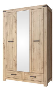 Šatní skříň Mirella 3D2S (dub wotan)