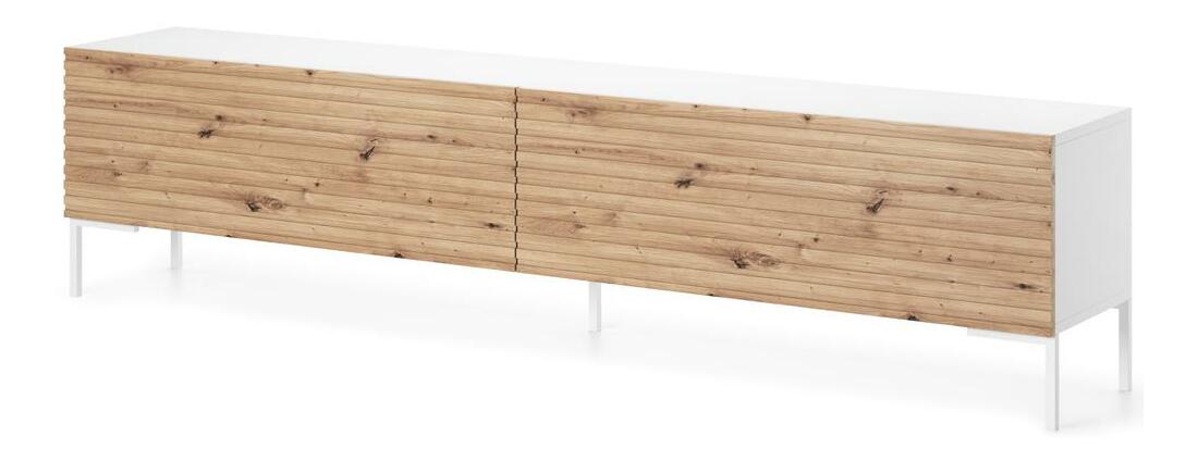 TV skříňka/stolek Lamellito 175 (bílá)