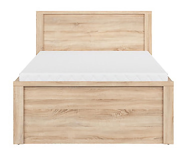 Jednolůžková postel 120 cm BRW Kaspian LOZ/120/T (dub sonoma)