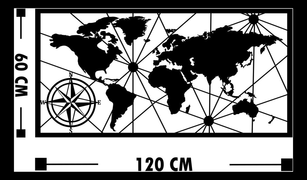 Nástěnná dekorace Anand