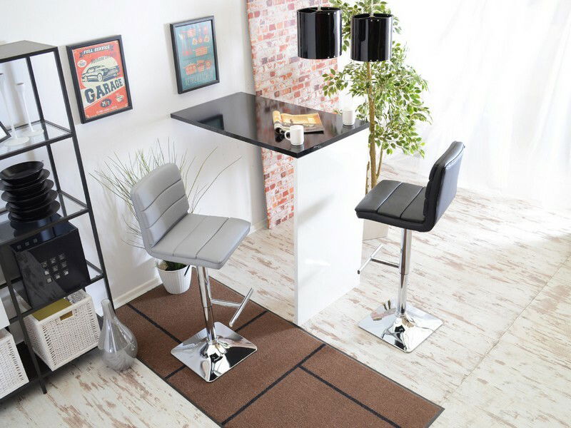 Židle Hanoi (šedá + černá)