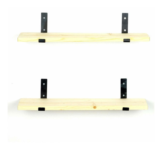 Set 2ks. polic Dupone 5 (černá + dub)