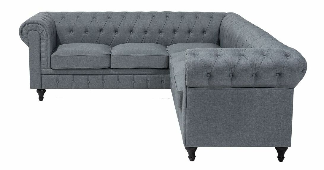 Rohová sedací souprava Chichester (šedá) (P)