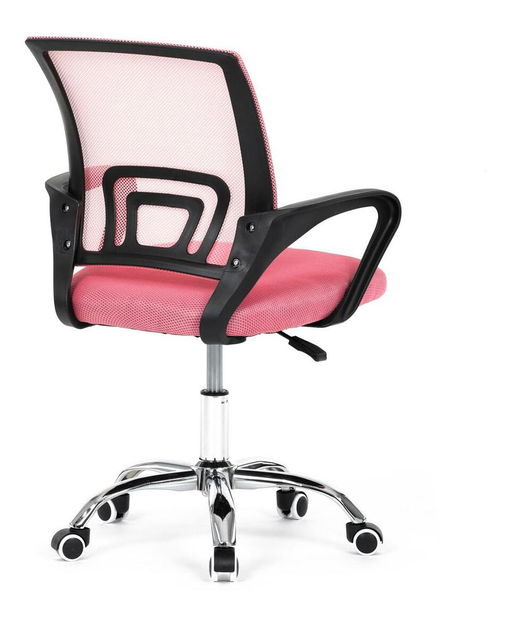 Kancelářská židle Kirmair (růžová)