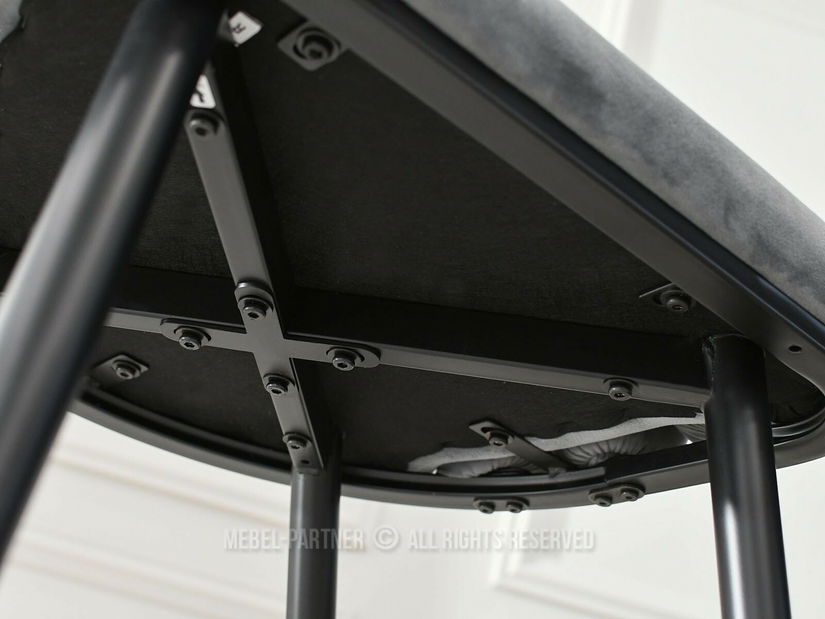 Židle Lulish (šedá + černá)