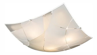 Stropní/nástěnné svítidlo Paranja 40403-3 (moderní/designové) (bílá + satinovaná)