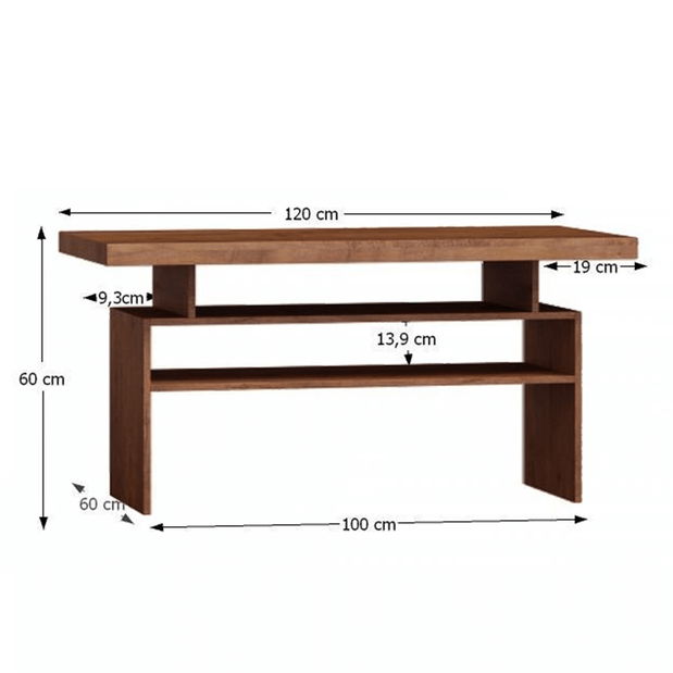 Konferenční stolek Inneas 13 (jasan světlý)
