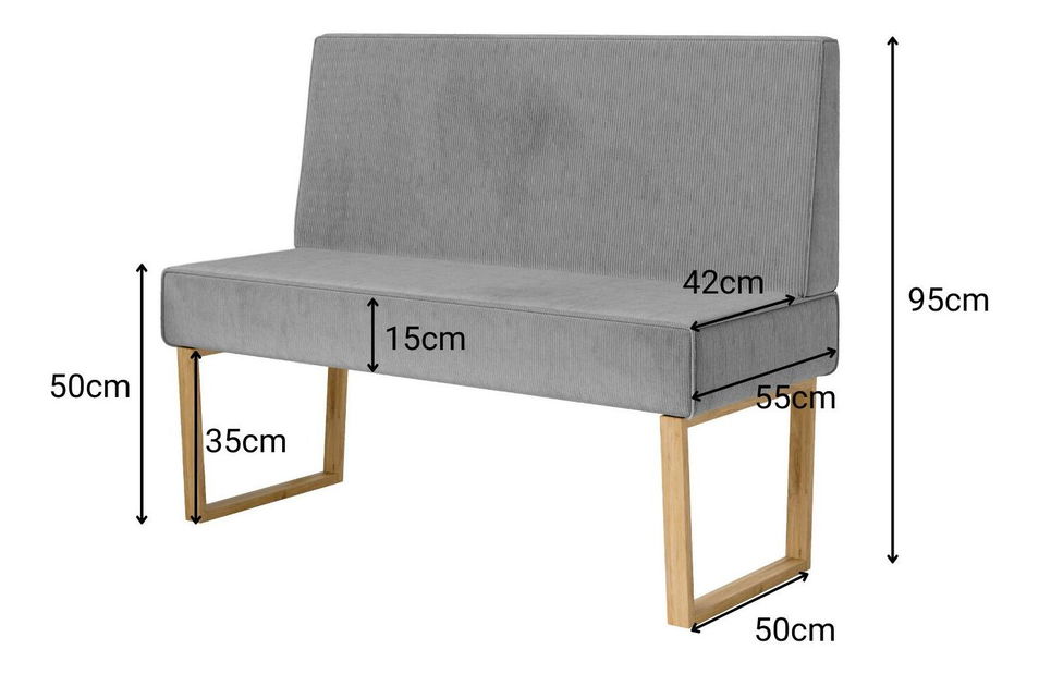 Kuchyňská lavice Malibu 80 (šedá)