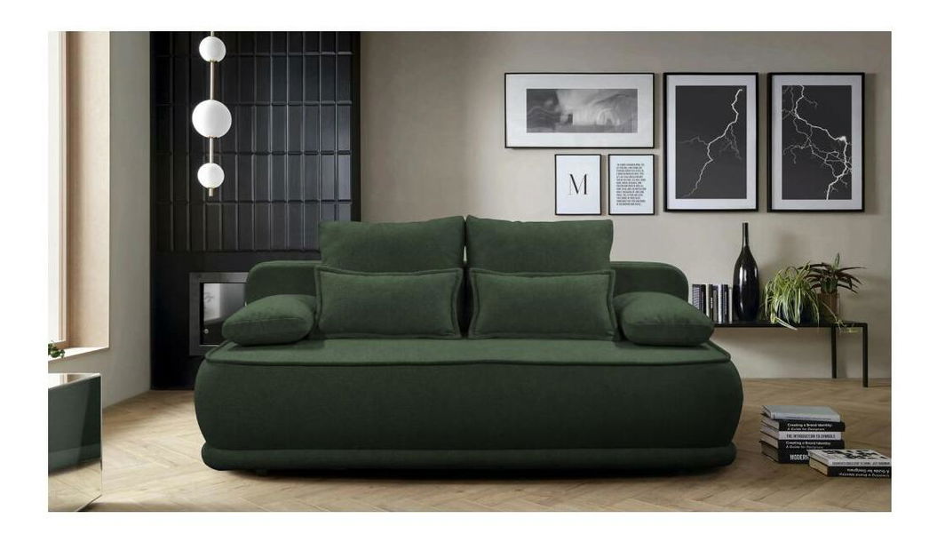 Pohovka Lagona (zelený melír)