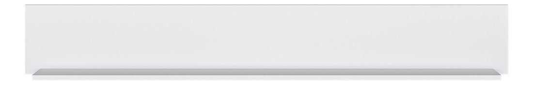 Polička 160 cm Otis (bílá)