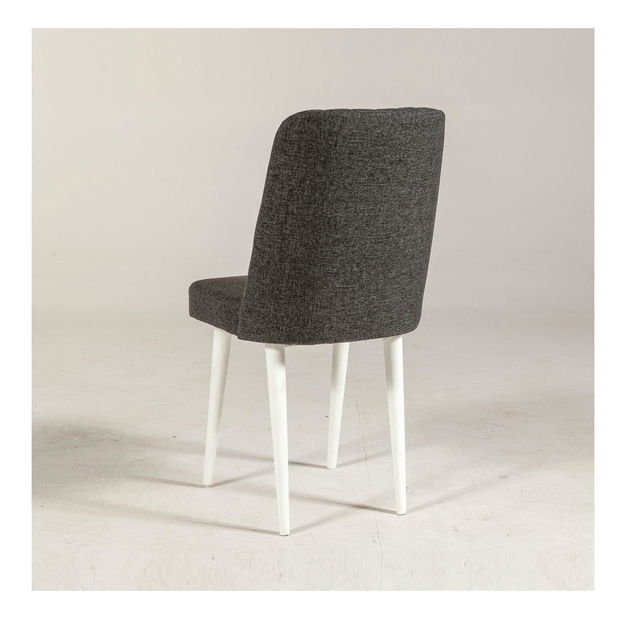 Jídelní židle Vlasta 1 (bílá + antracit)