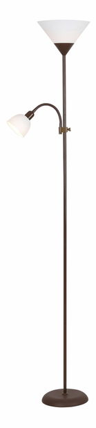 Stojanová lampa Action 4188 (hnědá + bílá)