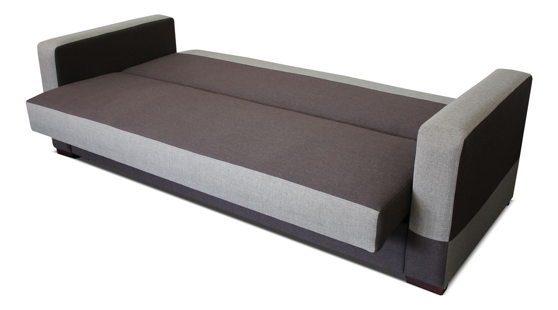 Sedací souprava Elisa 3R+1+1 (hnědá + béžová)