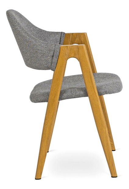 Jídelní židle Renuncio (šedá)