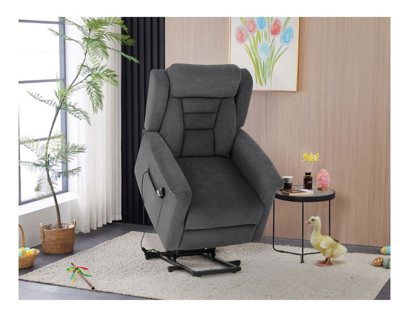 Polohovací křeslo Tonta (šedá)