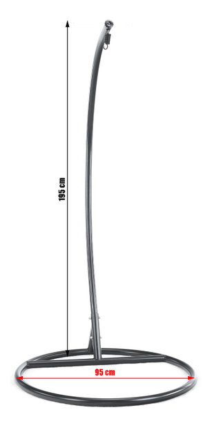 Stojan na závěsné houpací křeslo Otoris typ 2